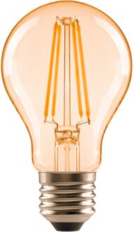 Sencys Ledfilamentlamp Peertje - Amber - D6cm - Warm Wit - E27 - 6,5w