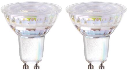 Sencys Ledspot - Dimbaar - Warm Wit - Gu10 - 3,4w - 2 Stuks