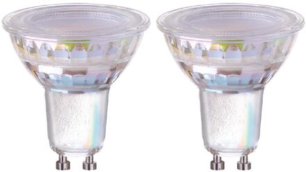 Sencys Ledspot - Warm Wit - Gu10 - 120° - 3w - 2 Stuks