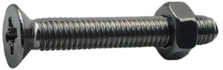 Sencys Metaalschroef - Rvs - M6x40 Mm