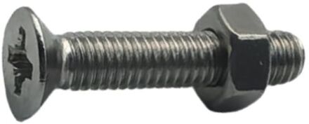 Sencys Metaalvijs - Rvs - M6x30 Mm