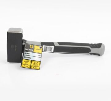 Sencys Moker Glasvezel 1kg Grijs