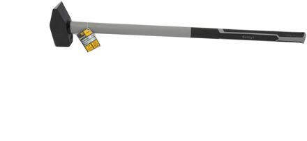 Sencys Moker Voorhamer Glasvezel 3kg Grijs