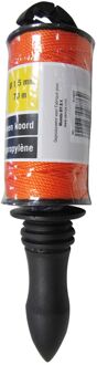 Sencys Multifunctioneel Touw - Gedraaid Polypropyleen - Sterk Materiaal - 1,5mm X 70m - Oranje