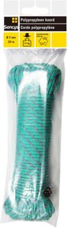 Sencys Multifunctioneel Touw - Gedraaid Polypropyleen - Weerbestendig - 3mm X 20m - Groen