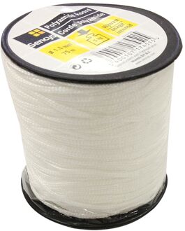 Sencys Multifunctioneel Touw - Gevlochten Polyamide - Hoge Breekkracht - 1,5mm X 75m - Wit