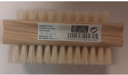 Sencys Nagelborstel - Ergonomisch Hout Fsc® 100% - 1 Stuk - 9,5cm