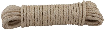 Sencys Natuurlijk Touw - Sisal - Biologisch Afbreekbaar - 6mm X 20m - Beige