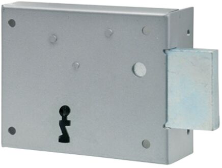 Sencys Oplegslot Deurslot Slot Voor Binnendeur M973 - Grijs Staal - 60mm