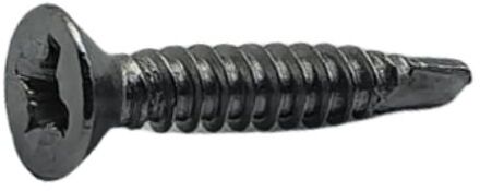 Sencys Plaatschroef Rvs Vlakke Kop Pozi - 4,2x25mm - 15 Stuks