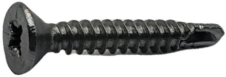 Sencys Plaatschroef Rvs Vlakke Kop Pozi Pz2 - 4,8x32mm - 15 Stuks
