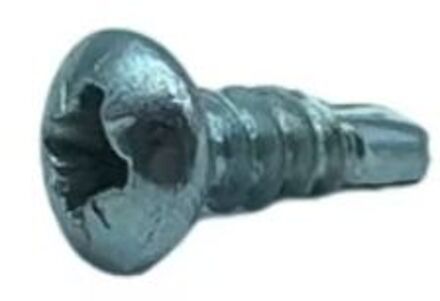 Sencys Plaatschroef Verzinkt Cilinderkop Pozi - 4,2x13mm - 50 Stuks