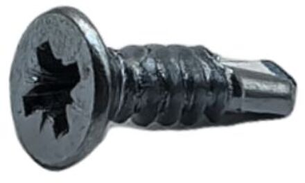 Sencys Plaatschroef Zelfborende Schroef Gegalvaniseerd Vlakke Kop Pozi - 4,2x16mm - 40 Stuks