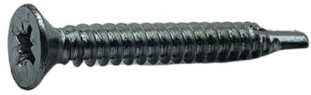 Sencys Plaatschroef Zelfborende Schroef Gegalvaniseerd Vlakke Kop Pozi - 4,8x38mm - 15 Stuks