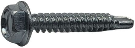 Sencys Plaatschroef Zelfborende Schroef Gegalvaniseerd Zeskantkop - 4,8x32mm - 15 Stuks