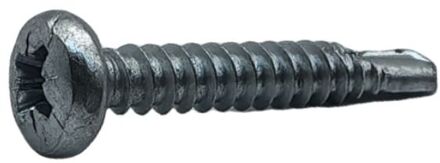 Sencys Plaatschroef Zelfborende Schroef Verzinkt Cilinderkop Pozi - 4,8x32mm - 20 Stuks