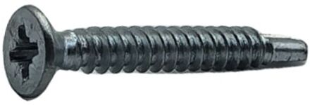 Sencys Plaatschroef Zelfborende Schroef Verzinkt Vlakke Kop Pozi - 4,2x32mm - 30 Stuks