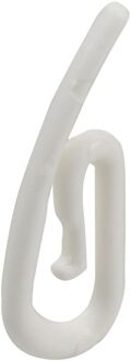 Sencys Plooibandhaak - Wit - 100 Stuks