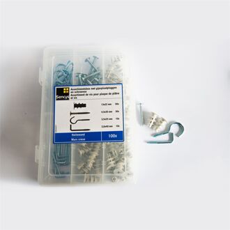 Sencys Plug Voor Holle Wand Kunststof - Ø 13x22 Mm - 50 Stuks