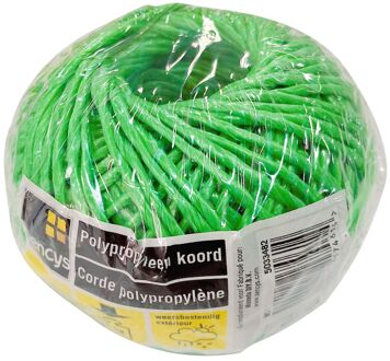 Sencys Polypropyleen Koord Groen 1mm 50m