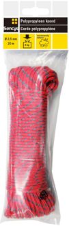 Sencys Polypropyleen Koord Rood 2,5mm 20m