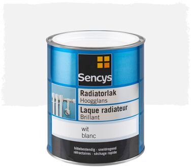 Sencys Radiatorlak Hoogglans Wit 750ml