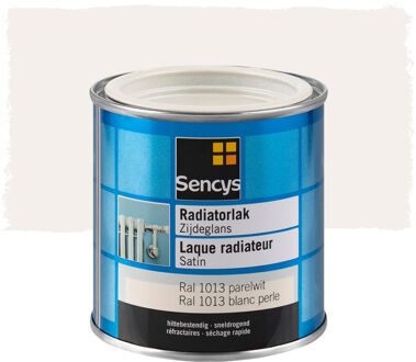 Sencys Radiatorlak Zijdeglans Parelwit Ral 1013 250ml