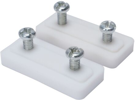 Sencys Railverbinder - Wit - 2 Stuks