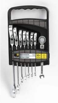 Sencys Ratelsleutelset Flex – 8 Stuks
