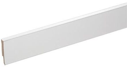 Sencys Rechte Plint - Wit - 14x75mm - 240cm