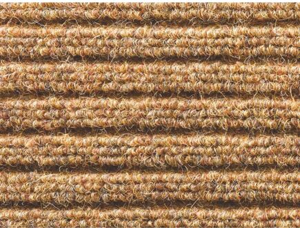 Sencys Ribmat fortuna 50 x 80 cm zand Wit