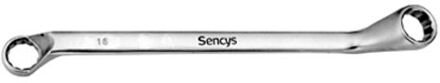 Sencys Ringsleutel Chroom 16x17mm