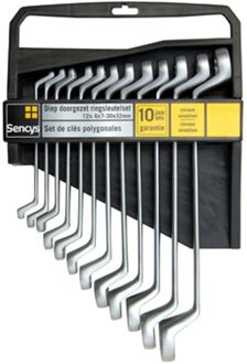 Sencys Ringsleutelset Chroom - 12 Stuks