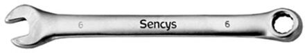 Sencys Ringsteeksleutel Chroom 6mm