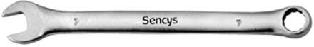 Sencys Ringsteeksleutel Chroom 7mm