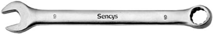 Sencys Ringsteeksleutel Chroom 9mm
