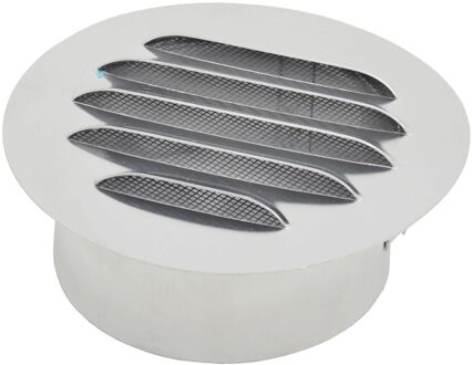 Sencys rond rooster / grille met hor, maat Ø 100 mm | aluminium