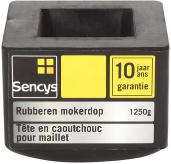 Sencys Rubberen Mokerdop Voor Moker Van 1,25kg