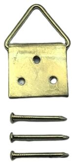 Sencys Schilderijhanger 16mm Vermessingd Per 10