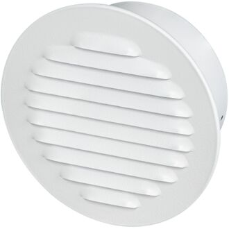 Sencys Schoepenrooster Rond Hoog Model 100mm Mat Wit