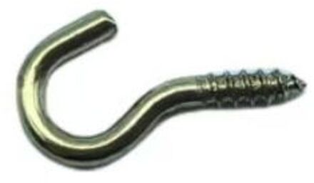 Sencys Schroefhaak 2x8 Vermessingd Per 20