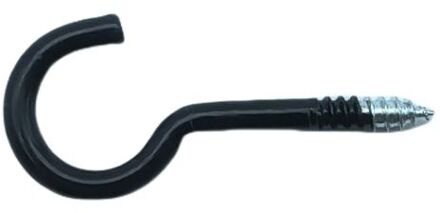 Sencys Schroefhaak 3,5x25mm Zwart Per 10