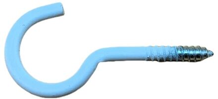 Sencys Schroefhaak 4x30mm Wit Per 5