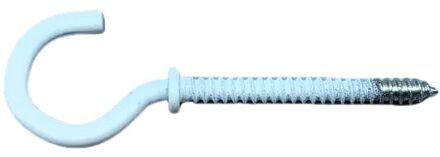 Sencys Schroefhaak + Hals 3x35mm Wit Per 10