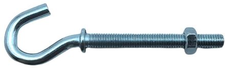 Sencys Schroefhaak + Moer M5x45mm Gegalvaniseerd Per 3