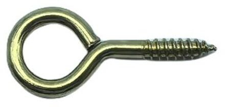 Sencys Schroefoog 3,5x20 Mm Vermessingd Per 5