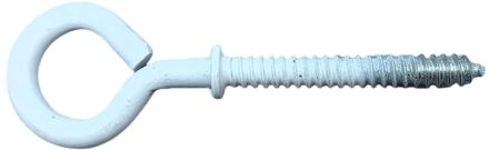 Sencys Schroefoog + Hals 6x45mm Wit Per 4