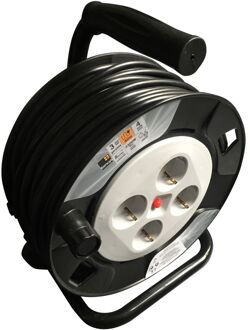 Sencys Schuko Haspel 40m 3g1.0 Grijs