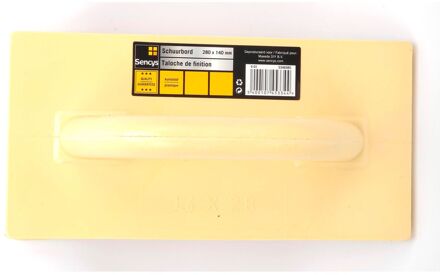 Sencys Schuurbord Geel 280x140mm