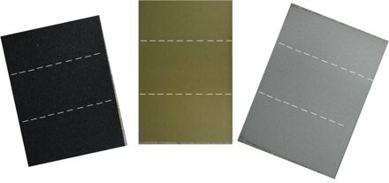 Sencys Schuurpapierset 230x280mm 18st.